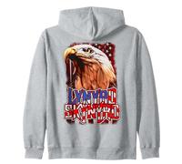 Lynyrd Skynyrd Eagle Logo Classic années 70 Rock Southern Country Sweat à Capuche