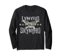 Lynyrd Skynyrd Est 1970 Eagle Retro Rock Band Festival Biker Manche Longue
