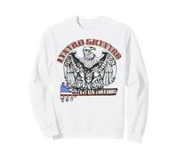 Lynyrd Skynyrd Fly on Free Bird Drapeau américain Southern Rock Retro Sweatshirt