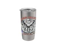 Lynyrd Skynyrd Fly On Free Bird Drapeau US Southern Retro Rock Gobelet isotherme en acier inoxydable double paroi