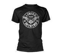 Lynyrd Skynyrd Free Bird 73 Wings Homme T-Shirt Manches Courtes Noir XL