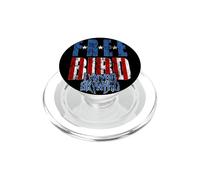 Lynyrd Skynyrd Freebird Contraste Logo Stars Stripes Drapeau US PopSockets PopGrip pour MagSafe