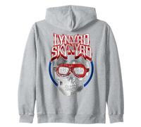 Lynyrd Skynyrd Freebird Crâne Lunettes Biker Vintage Festival Sweat à Capuche