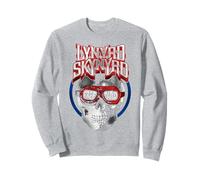 Lynyrd Skynyrd Freebird Crâne Lunettes Biker Vintage Festival Sweatshirt