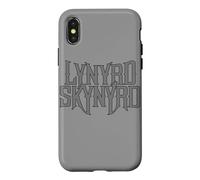 Lynyrd Skynyrd Gray Logo Southern Country Classic Band Rock Coque pour iPhone X/XS