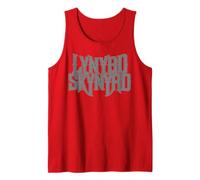 Lynyrd Skynyrd Gray Logo Southern Country Classic Band Rock Débardeur