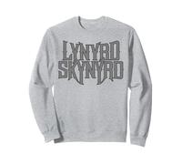 Lynyrd Skynyrd Gray Logo Southern Country Classic Band Rock Sweatshirt