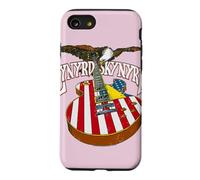 Lynyrd Skynyrd Guitare Eagle Retro 1970s Classic Rock Drapeau US Coque pour iPhone SE (2020) / 7/8