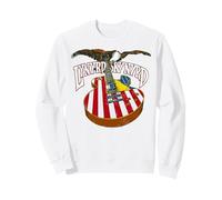 Lynyrd Skynyrd Guitare Eagle Retro 1970s Classic Rock Drapeau US Sweatshirt