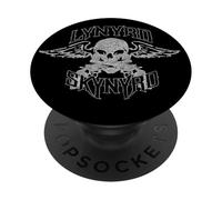 Lynyrd Skynyrd Guns Skull Wings Classic Rock Retro Biker années 70 PopSockets PopGrip Adhésif
