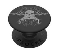 Lynyrd Skynyrd Guns Skull Wings Classic Rock Retro Biker des années 70 PopSockets PopGrip Adhésif