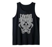 Lynyrd Skynyrd Home Sweet Alabama Guitare Eagle Drapeau US Retro Débardeur