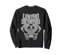 Lynyrd Skynyrd Home Sweet Alabama Guitare Eagle Drapeau US Retro Sweatshirt
