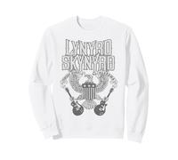 Lynyrd Skynyrd Home Sweet Alabama Guitare Eagle Drapeau US Rétro Sweatshirt
