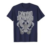 Lynyrd Skynyrd Home Sweet Alabama Guitare Eagle Drapeau US Retro T-Shirt