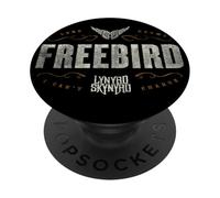 Lynyrd Skynyrd Logo Free Bird Lyrics Classic Rock 70s Retro PopSockets PopGrip Adhésif