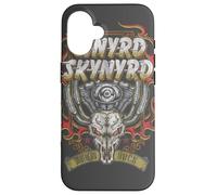 Lynyrd Skynyrd Motor Skull Classic Southern Rock Biker Band Coque pour iPhone 16
