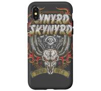Lynyrd Skynyrd Motor Skull Classic Southern Rock Biker Band Coque pour iPhone X/XS