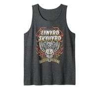 Lynyrd Skynyrd Motor Skull Classic Southern Rock Biker Band Débardeur