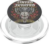 Lynyrd Skynyrd Motor Skull Classic Southern Rock Biker Band PopSockets PopGrip pour MagSafe