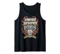 Lynyrd Skynyrd Motor Skull, Groupe de Rock sudiste Classique, Biker Débardeur