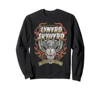 Lynyrd Skynyrd Motor Skull, Groupe de Rock sudiste Classique, Biker Sweatshirt