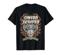 Lynyrd Skynyrd Motor Skull, Groupe de Rock sudiste Classique, Biker T-Shirt