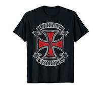 Lynyrd Skynyrd Nation Logo Vintage années 70 Biker Rock Classique T-Shirt