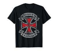Lynyrd Skynyrd Nation Logo Vintage années 70 Biker Rock classique T-Shirt