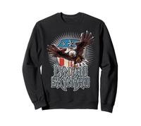 Lynyrd Skynyrd Pick Em Up Eagle Free Bird Stars Stripes Rock Sweatshirt