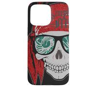 Lynyrd Skynyrd Pochoir Crâne Simple Man Rock Retro Pirate Coque pour iPhone 15 Pro Max