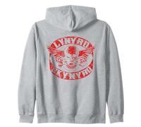 Lynyrd Skynyrd Red Biker Skull Retro Rock Band Design Cadeaux Sweat à Capuche