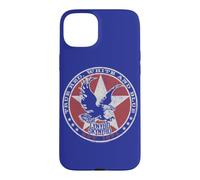 Lynyrd Skynyrd Red White and Blue Eagle Stars Retro Rock années 70 Coque pour iPhone 15 Plus