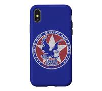 Lynyrd Skynyrd Red White and Blue Eagle Stars Retro Rock années 70 Coque pour iPhone X/XS