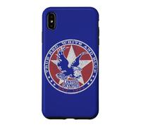 Lynyrd Skynyrd Red White and Blue Eagle Stars Retro Rock années 70 Coque pour iPhone XS Max
