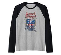 Lynyrd Skynyrd Simple Man Cruise Drapeau américain Pirate Classique Rock Manche Raglan