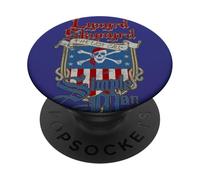 Lynyrd Skynyrd Simple Man Cruise Drapeau américain Pirate Classique Rock PopSockets PopGrip Adhésif