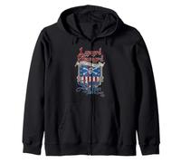 Lynyrd Skynyrd Simple Man Cruise Drapeau américain Pirate Rock Classique Sweat à Capuche