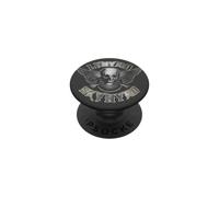 Lynyrd Skynyrd Skull Wings Silver Redneck Rock Biker Vintage PopSockets PopGrip Adhésif