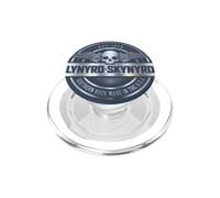 Lynyrd Skynyrd Southern Rock Chapeau Logo Argent 70s Biker Rock PopSockets PopGrip pour MagSafe