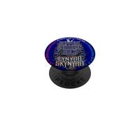 Lynyrd Skynyrd Southern Rock Vintage 70s Biker Retro PopSockets PopGrip Adhésif