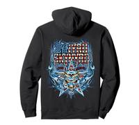 Lynyrd Skynyrd Steer Drapeau USA Southern Rock années 80 Rétro Sweat à Capuche