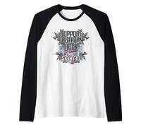 Lynyrd Skynyrd Style rétro Southern Rock 70s Cadeaux Manche Raglan