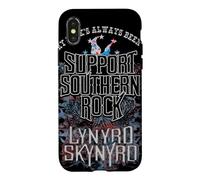 Lynyrd Skynyrd Support Southern Rock Vintage des années 70 Retro Biker Coque pour iPhone X/XS