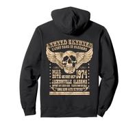 Lynyrd Skynyrd Sweet Home Alabama 74 Rock Festival, motard des années 70 Sweat à Capuche