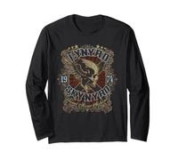Lynyrd Skynyrd Sweet Home Alabama Biker 1974 Crâne Vintage Manche Longue