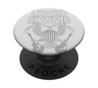 Lynyrd Skynyrd Sweet Home Alabama Guitare Aigle Drapeau US Rétro PopSockets PopGrip Adhésif