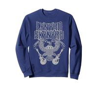 Lynyrd Skynyrd Sweet Home Alabama Guitare Aigle Drapeau US Rétro Sweatshirt