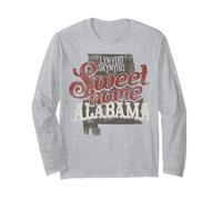 Lynyrd Skynyrd Sweet Home Alabama Logo Classic Vintage Rock Manche Longue