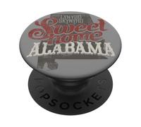 Lynyrd Skynyrd Sweet Home Alabama Logo Classic Vintage Rock PopSockets PopGrip Adhésif